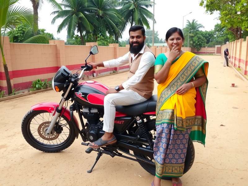 Rapid Rider Regional Bike Customization - Punjabi Phulkari, Tamil Kanjeevaram, and Gujarati Bandhani Designs